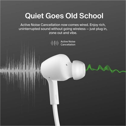 Belkin SoundForm ANC Wired Earbuds (USB-C) - G3H0003fqWH