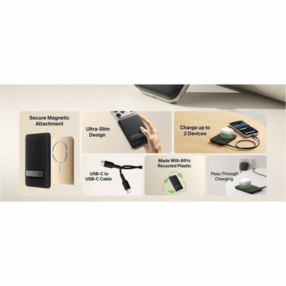 Belkin Boostcharge Pro 5000mAh Power Bank - BPD011fqBK