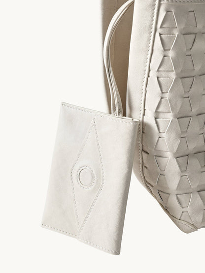 Lattice Bucket Bag